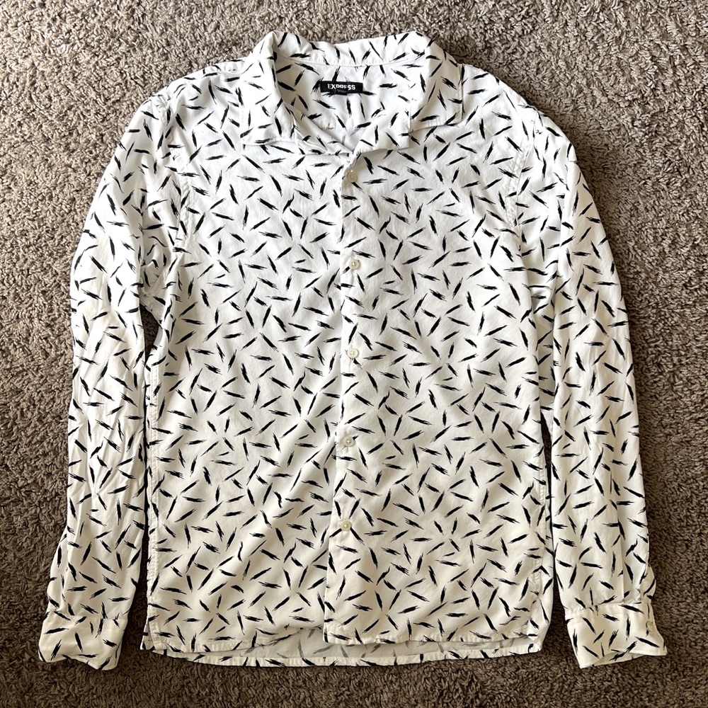 Express Long Sleeve Casual Shirt Size Small